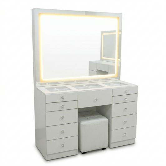 Tocador de Maquillaje Moderno/Luces Led