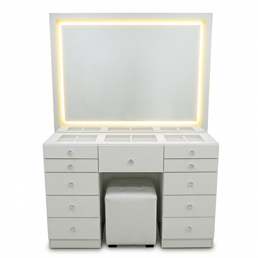 Tocador de Maquillaje Moderno/Luces Led